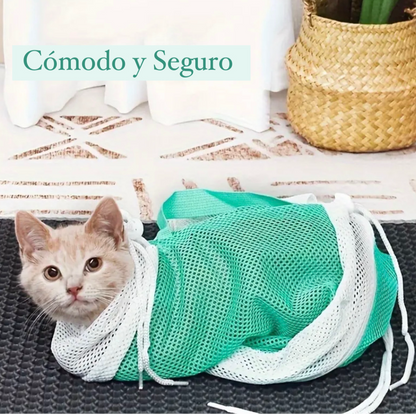 Malla Para Bañar Gatos